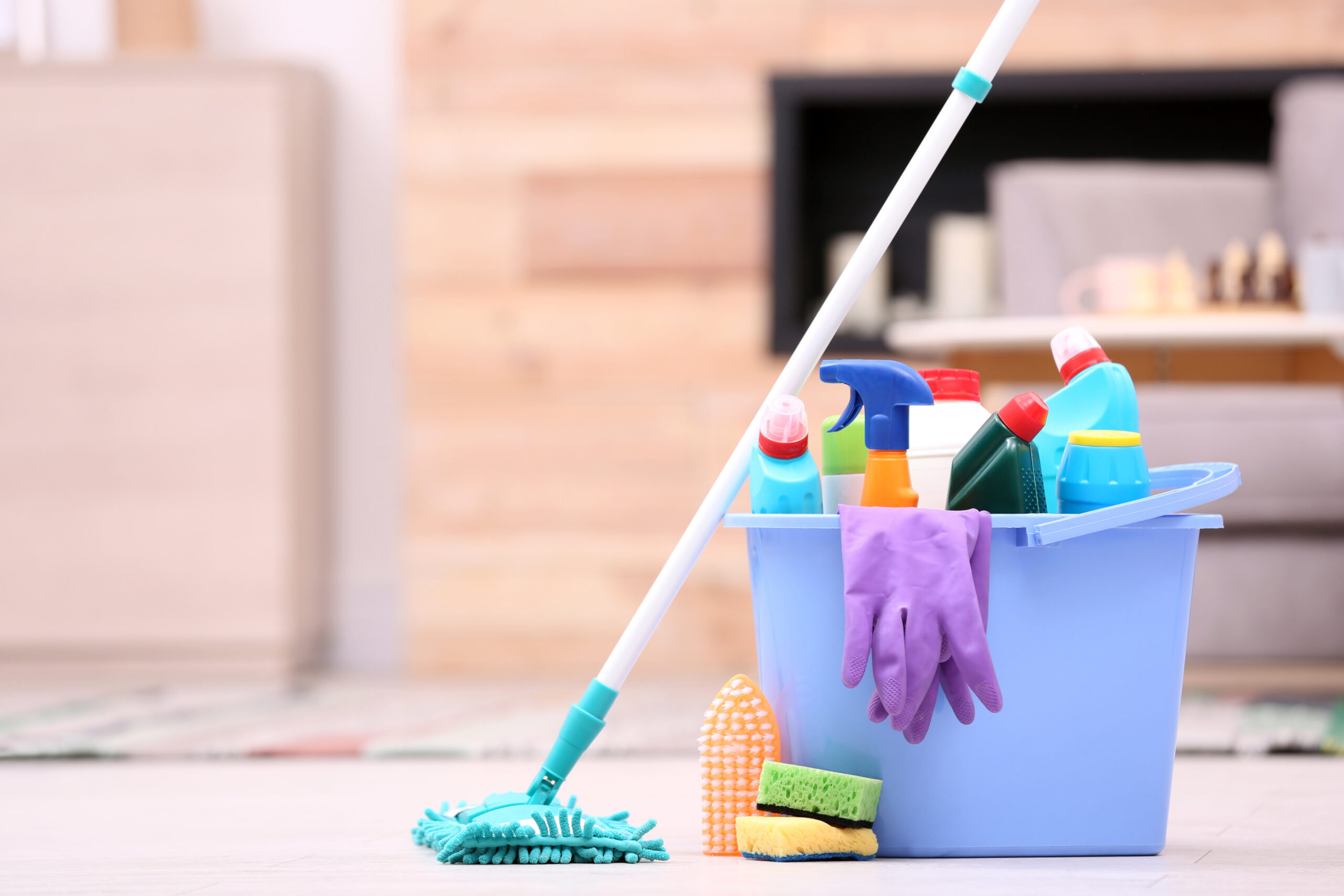 Cleaning supplies